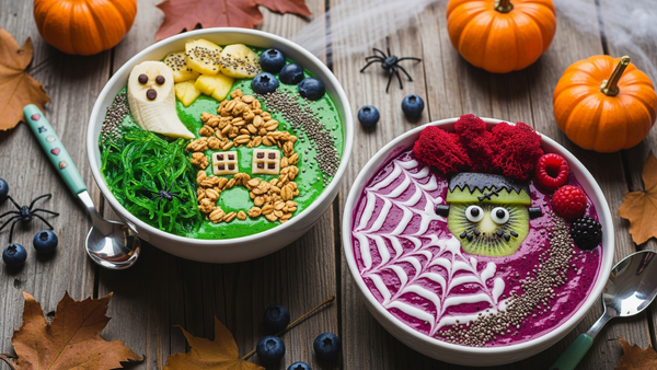 Spooky & Healthy: Halloween Smoothie Bowls with Sea Moss for Kids