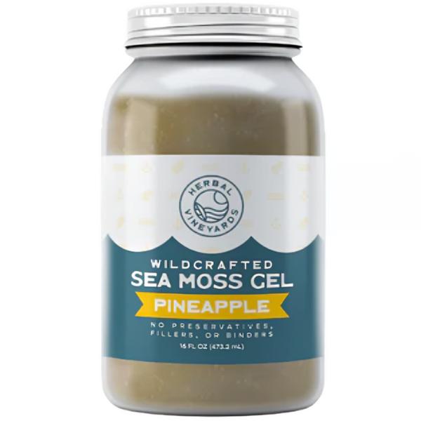 WHOLESALE PINEAPPLE SEA MOSS GEL CASE  (12 JARS EACH CASE)