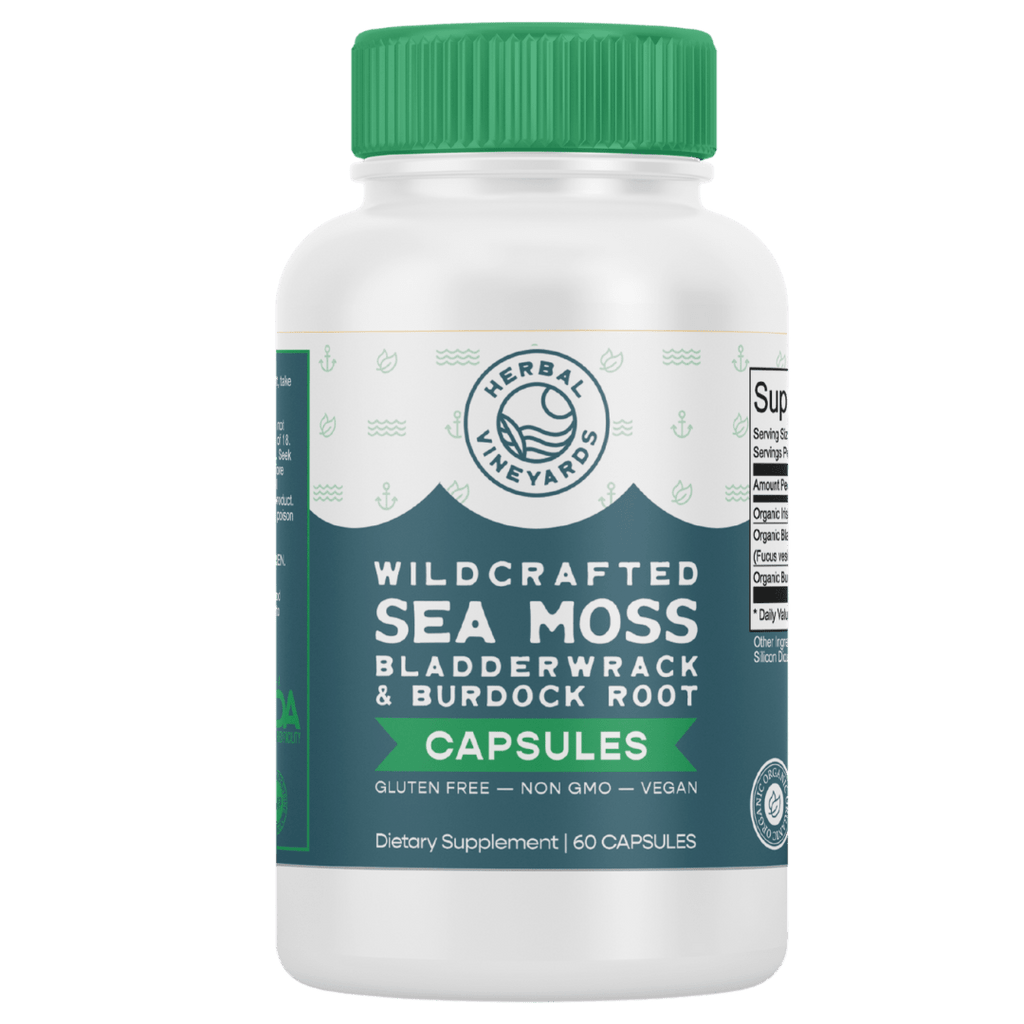 ORGANIC SEA MOSS CAPSULES (1500 MG)